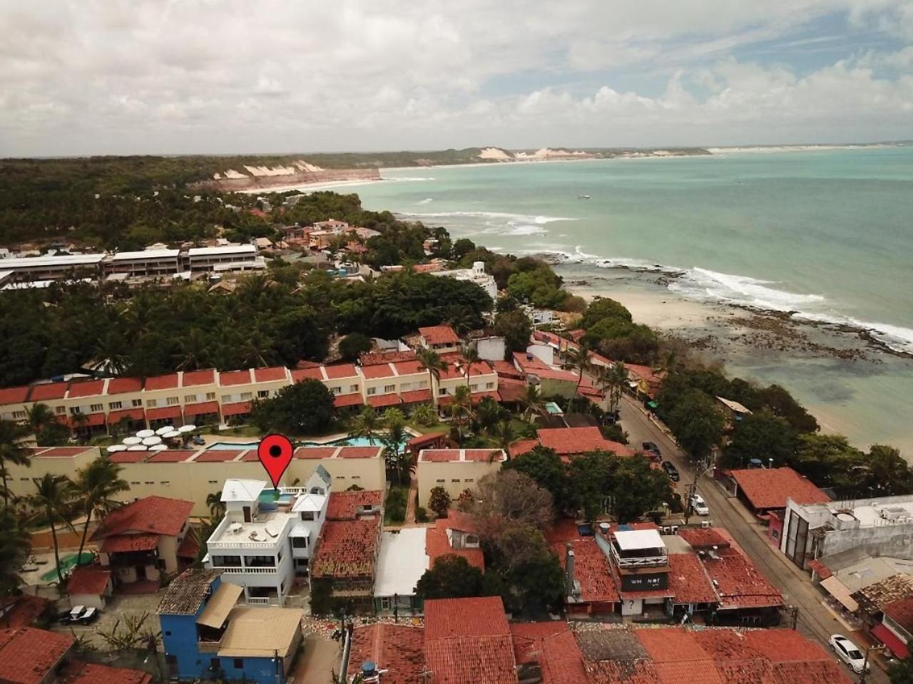 Castelo Do Ceu, Casa No Centro De Pipa Vista Mar Villa Praia de Pipa Екстериор снимка