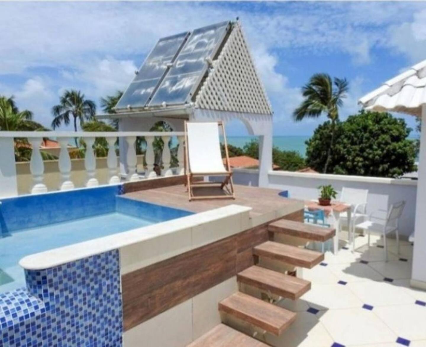 Castelo Do Ceu, Casa No Centro De Pipa Vista Mar Villa Praia de Pipa Екстериор снимка